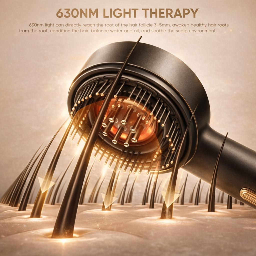 3 in 1 Scalp Massager Hair Growth Hair Oil Applicator