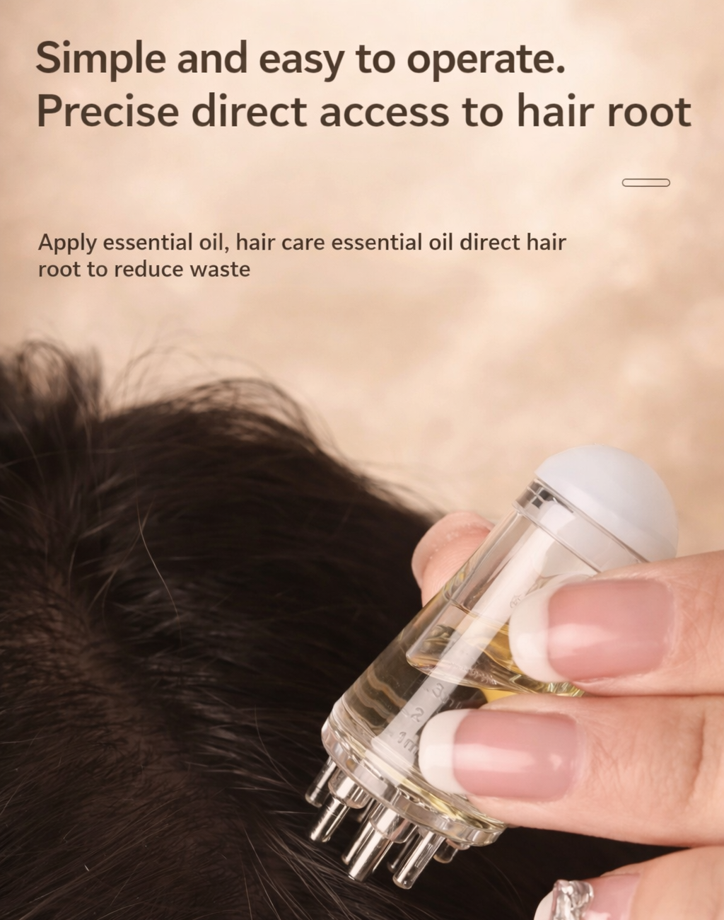 Allure Liquid Hair Root Massage Comb