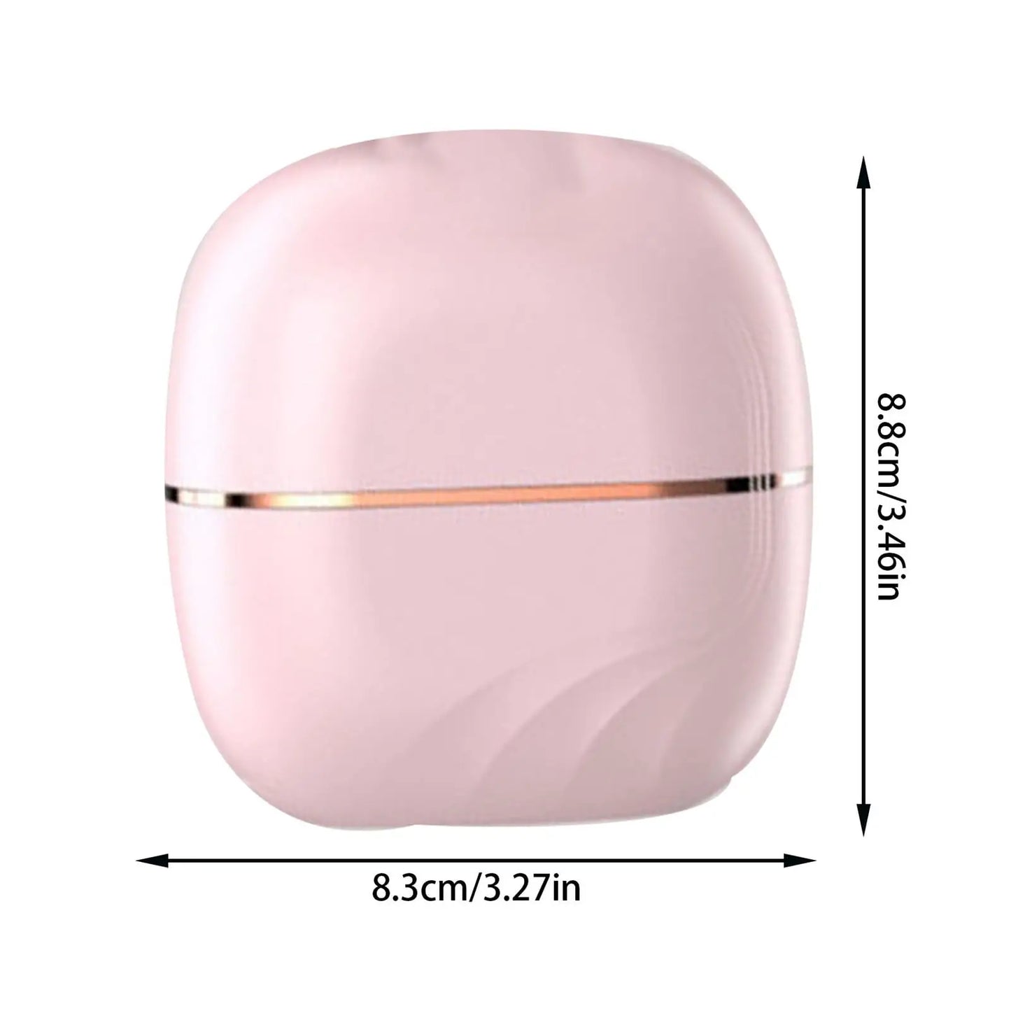 Allure Mini Portable Hair Straightener Brush