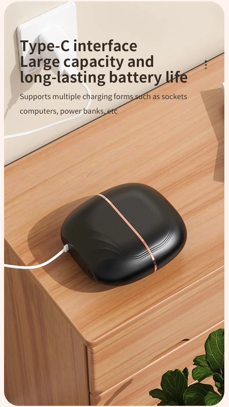 Allure Mini Portable Hair Straightener Brush